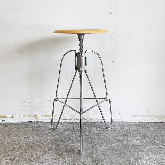 ハーマンミラー Herman Miller シックススツール Six Stool メープル材 スチールロッド 回転昇降 ミニマル ジェフ・コーヴィ ■