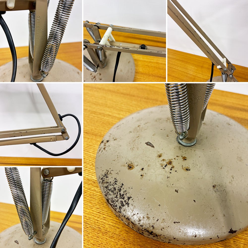 アングルポイズ ANGLEPOISE APEX90 デスクライト ビンテージ アルミシェード イギリス インダストリアルデザイン ◎