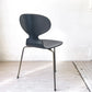フリッツ ハンセン Fritz Hansen ビンテージ アントチェア ブラックラッカー プライウッド 3本脚 アルネ・ヤコブセン Arne Jacobsen アリンコチェア ★