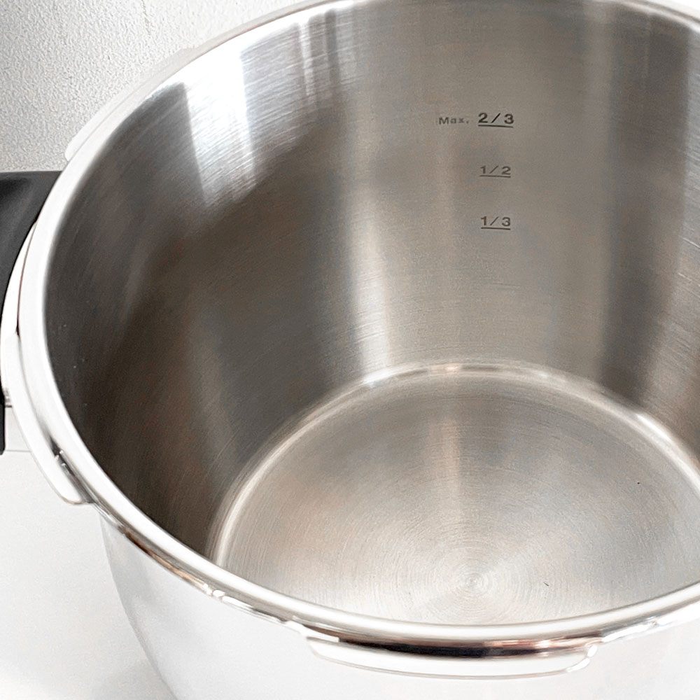 プレッシャークッカー Pressure Cooker 圧力鍋 6.5L ステンレス アメリカ 箱付き ■