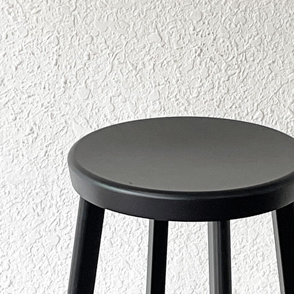 マジス MAGIS デジャヴ DEJA-VU STOOL カウンタースツール ブラック H76cm 屋外使用可 深澤直人 定価85,800円 ◇