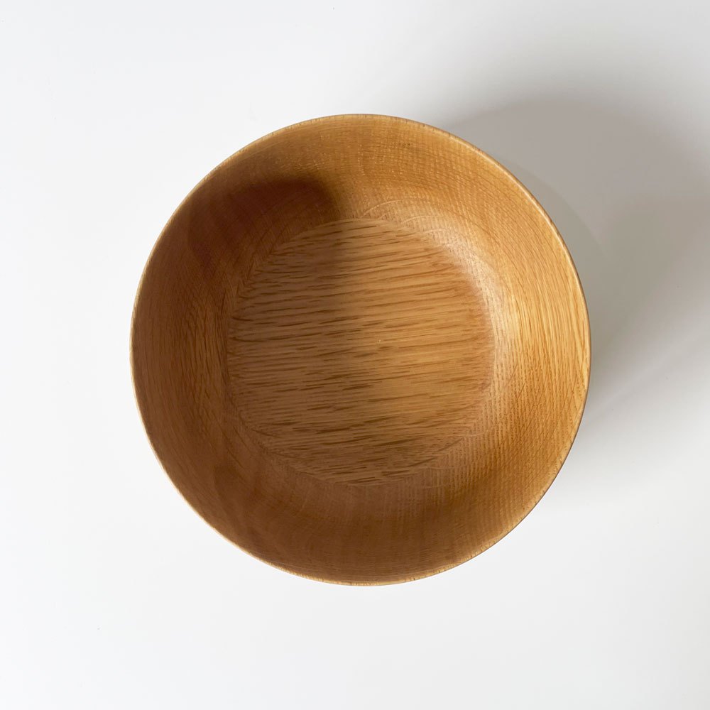イイホシユミコ Lugn woodbowl W130×H60mm 現代作家 箱付き 美品 ★