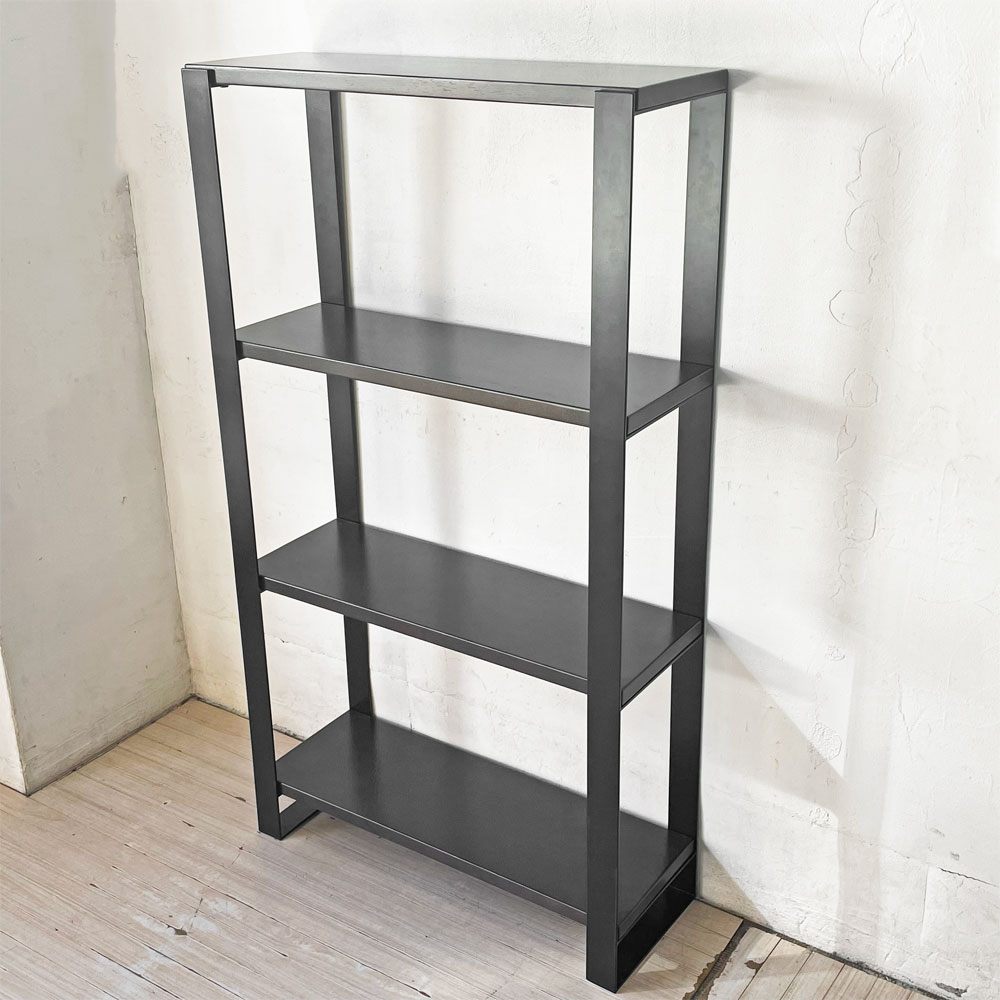 かなでもの KANADEMONO ザ・シェルフ THE SHELF ラバーウッド ブラックブラウン W70cm 参考定価￥59,800- ★