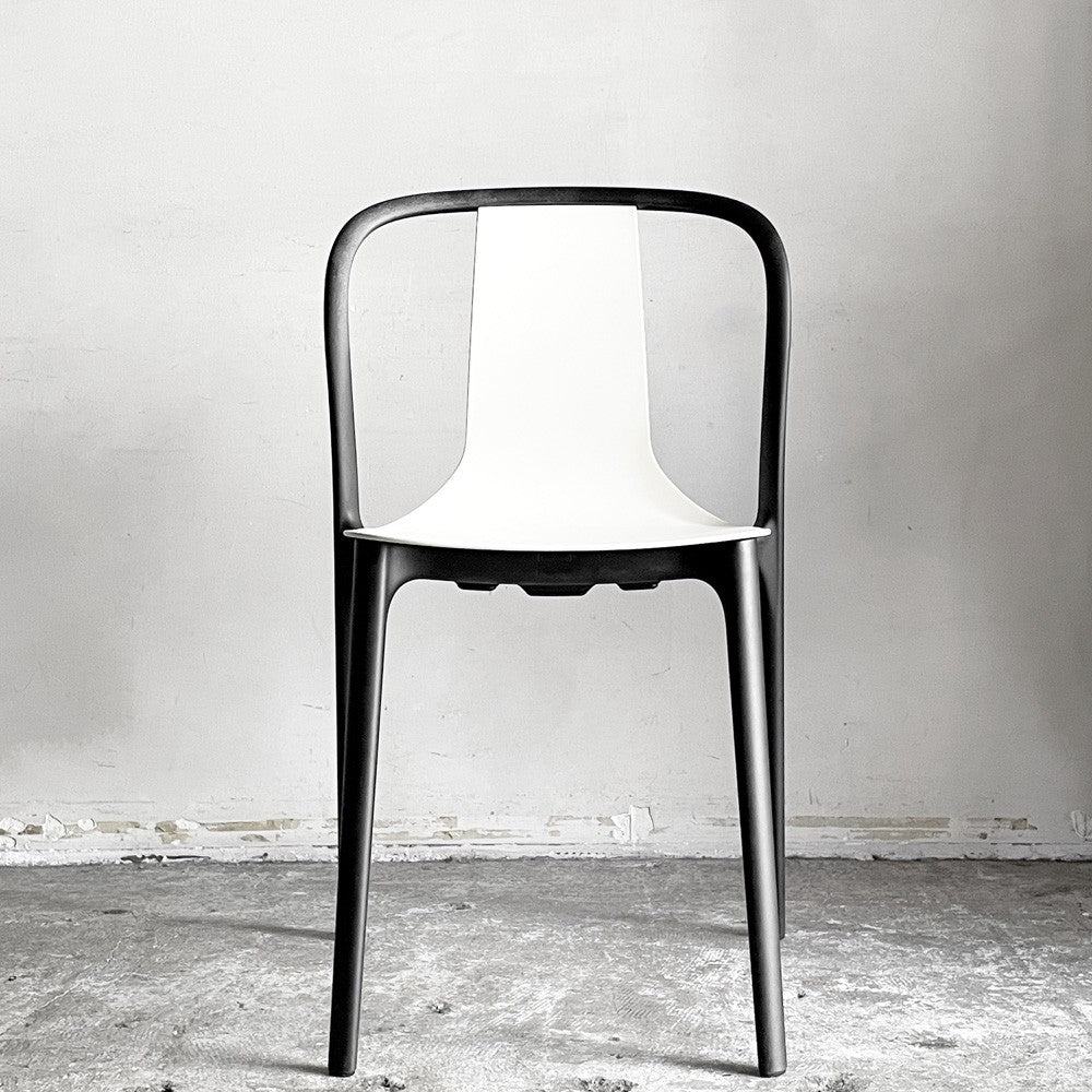 ヴィトラ Vitra ベルヴィルチェア Belleville Chair ダイニングチェア スタッキングチェア クリーム ロナン & エルワン・ブルレック A ■