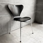 フリッツハンセン Fritz Hansen 3107 セブンチェア カラードアッシュ ブラック 80's ビンテージ vintage アルネ・ヤコブセン デンマーク  A ♪