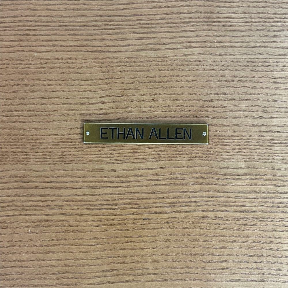 イーセンアーレン ETHAN ALLEN ネストテーブル 2連 サイドテーブル ナチュラルデザイン 米国家具 ●