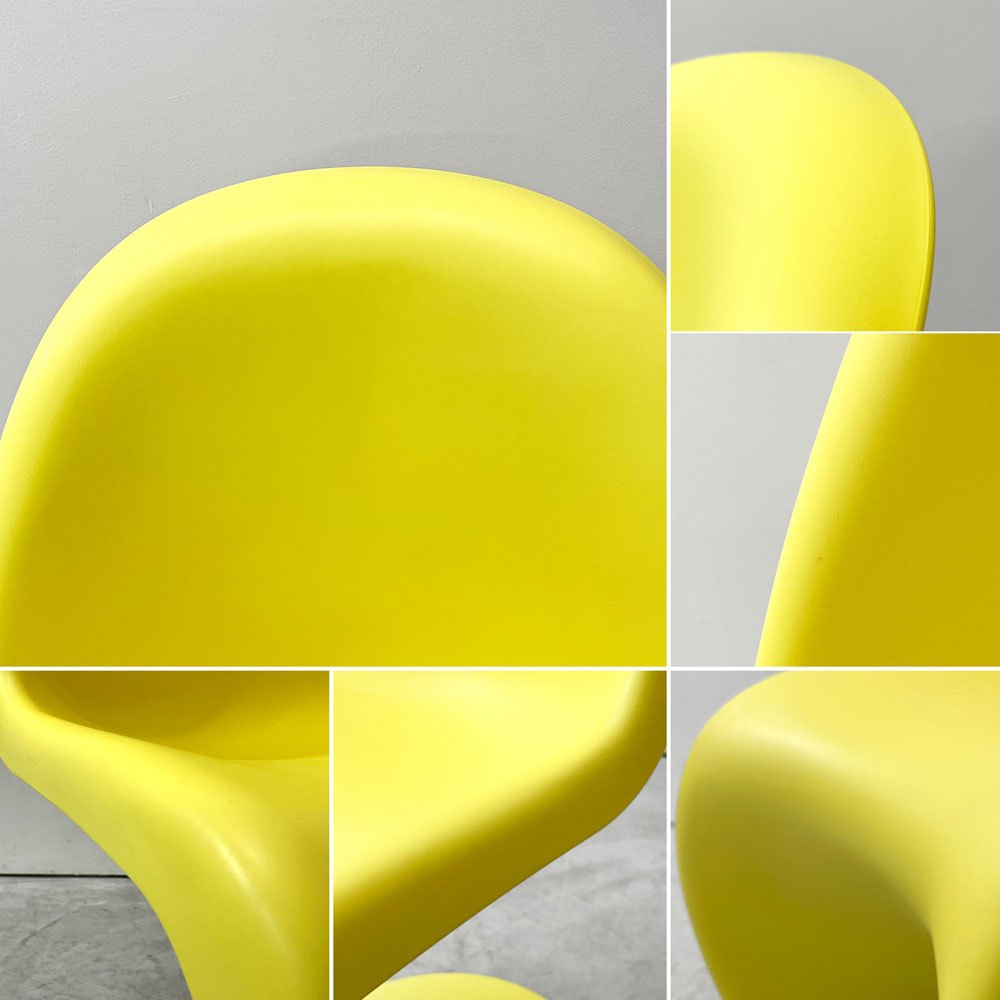 ヴィトラ vitra パントンチェア Panton Chair イエロー 廃盤カラー ヴェルナー・パントン ミッドセンチュリー スペースエイジ D ●