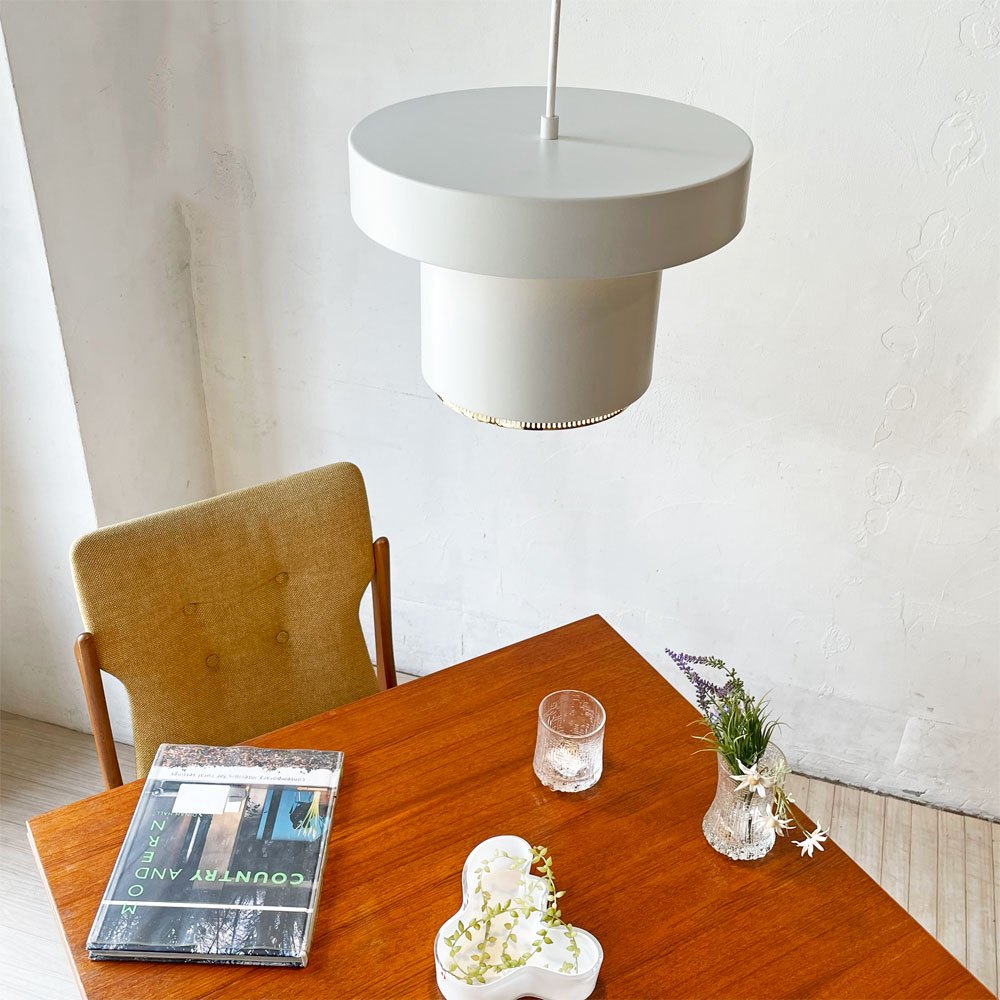 アルテック artek A201 PENDANT LAMPペンダントライト ホワイト アルヴァ・アアルト Alvar Aalto 北欧 フィンランド 定価￥122,100- ★