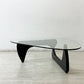 イサムノグチ Isamu Noguchi コーヒーテーブル Coffee Table ガラス天板厚13mm リプロダクト品 デザイナーズ家具 名作 ●