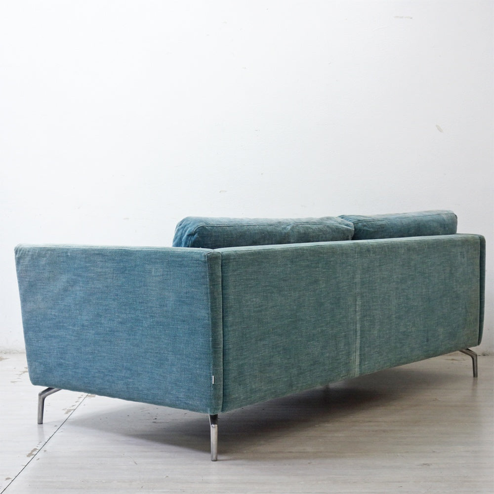 ボーコンセプト Bo Concept オオサカ Osaka 2.5シーター ソファ アルミ脚 ファブリック Anders Nørgaard 北欧モダン 現状品 ●