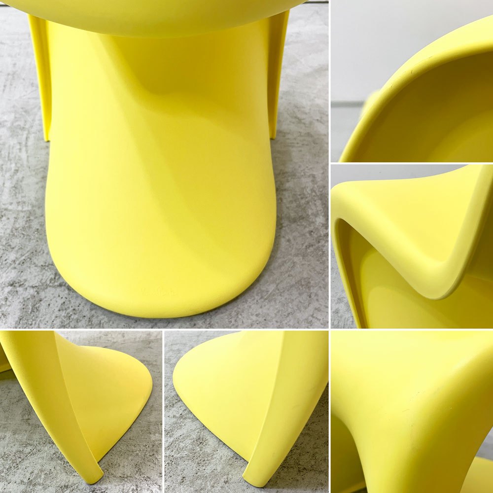 ヴィトラ vitra パントンチェア Panton Chair イエロー 廃盤カラー ヴェルナー・パントン ミッドセンチュリー スペースエイジ B ●