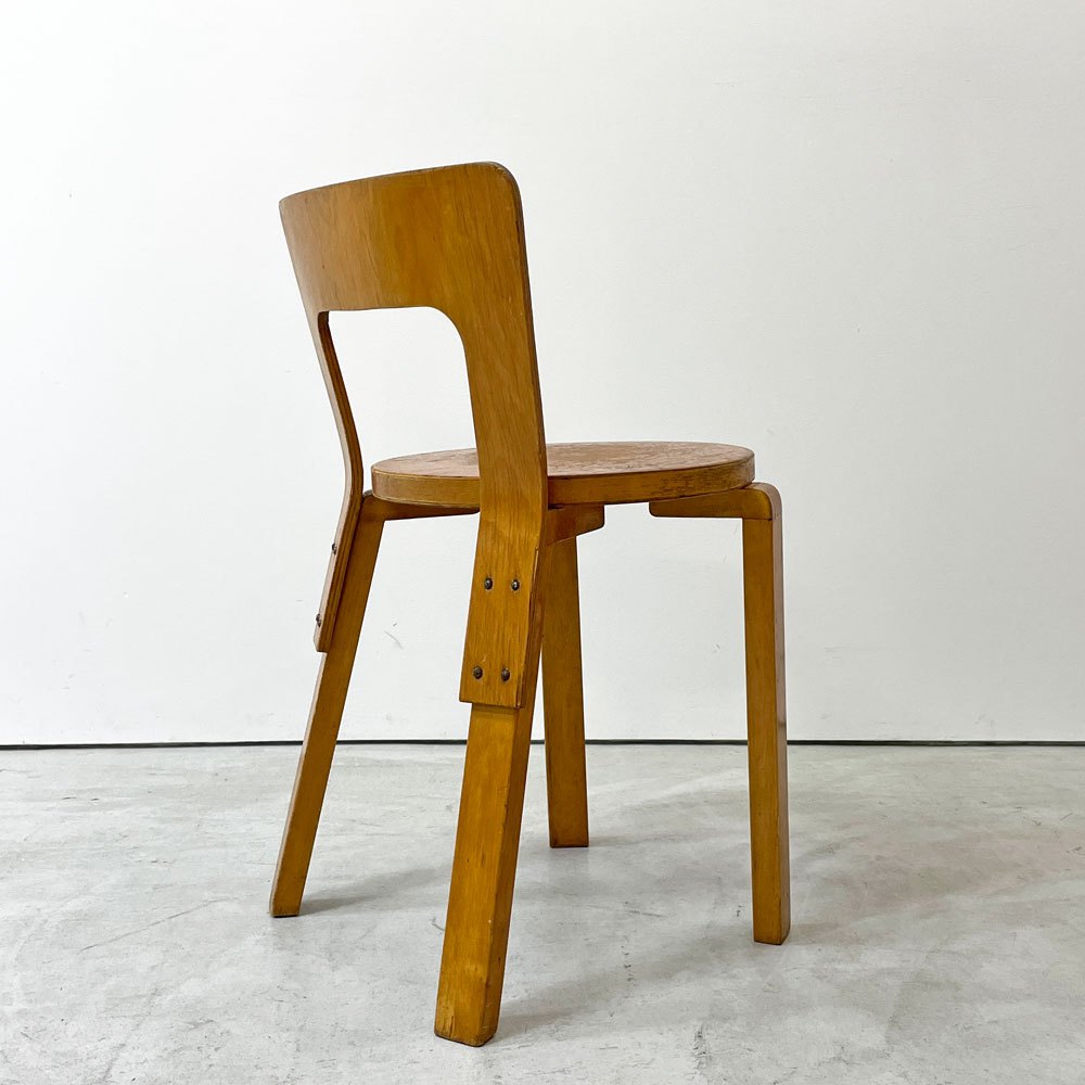 アルテック artek チェア65 CHAIR 65 ウォーレッグ War-Leg フィンガージョイントレッグ 40年代 ビンテージ アルヴァ・アアルト 希少 ●