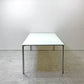 フリッツハンセン Fritz Hansen プラーノ PLANO ダイニングテーブル W200×D100cm ガラス天板 裏面焼付塗装 北欧 デンマーク モダンデザイン ●