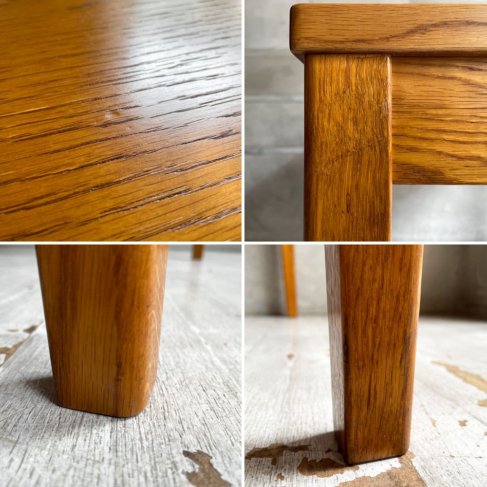 スタンダードトレード STANDARD TRADE DSK-04B ダイニングテーブル デスク オーク材 W120 廃番 ♪