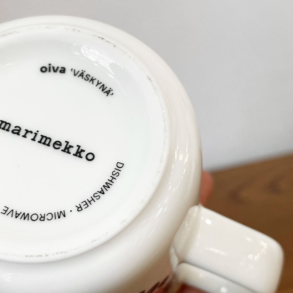 マリメッコ marimekko ヴァスキナ VASKYNA マグカップ 北欧食器 フィンランド ◎