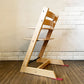 ストッケ STOKKE トリップトラップ TRIPP TRAPP ベビーチェア キッズチェア S/N3～ 延長グライダー付 ノルウェー 北欧家具 合計定価￥36,630- ◎