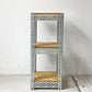 リオン LYON アングルシェルフ SLOTTED ANGLE SHELF 3段 オープンシェルフ オープンラック W32×H76cm  インダストリアルP.F.S.取扱い ★