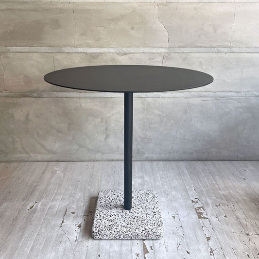 ヘイ HAY テラゾー TERRAZZO TABLE ラウンドテーブル カフェテーブル アンスラサイト 人工大理石 デンマーク 北欧家具 ♪