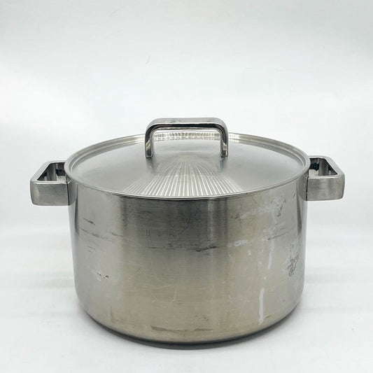 ハックマン Hackman ツールズ Tools キャセロール ステンレス 両手鍋 蓋付き 三層構造 BJORN DAHLSTROM フィンランド 26cm 8.0L ●