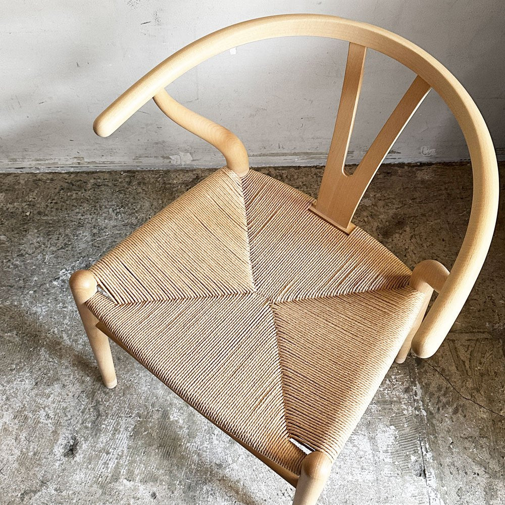 カールハンセン&サン Carl Hansen & Son CH24 Yチェア ビーチ材 ソープフィニッシュ 日本仕様サイズ ハンス・J・ウェグナー デンマーク 北欧 C ■