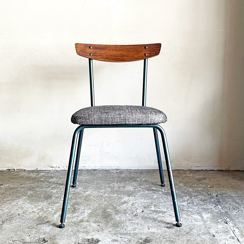 アクメファニチャー ACME Furniture グランドビュー チェア GRANDVIEW CHAIR ダイニングチェア ファブリック グレー系 アイアン脚 廃番ア ■