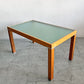 カリガリス Calligaris ダイニングテーブル フロストガラス × ビーチ材 W135cm イタリアンモダン 〓