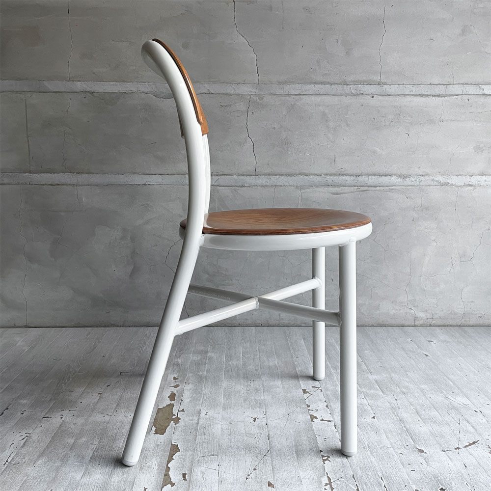 マジス MAGIS パイプチェア ウッド Pipe Chair Wood ダイニングチェア ホワイト×ライトビーチ ジャスパー・モリソン 定価￥94,600- ♪