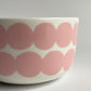 マリメッコ marimekko シイルトラプータルハ SIIRTOLAPUUTARHA ボウル ピンクドット ｗ9.5×ｈ5.7cm 250ml C ♪