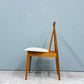スタンダードトレード STANDARD TRADE コムバックチェア Comb Back Chair CHR-05A ダイニングチェア ファブリック 定価￥88,000- ◎