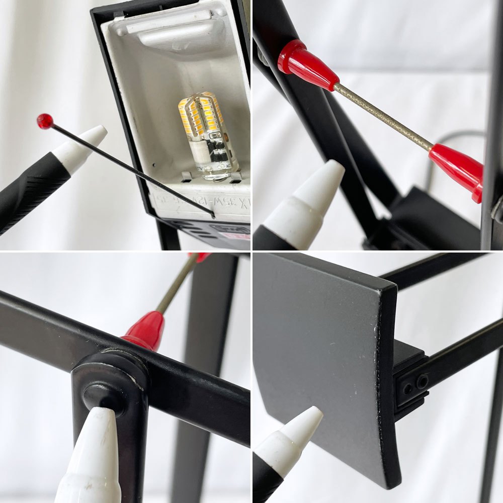 アルテミデ Artemide ティチオ TIZIO 35 テーブルライト デスクライト リチャード・サパー 名作照明 定価102,300円 B ◇