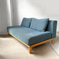 リセノ Re:CENO シーブ レクトユニットソファ SIEVE rect unit sofa ワイドタイプ W152cm ネイビー ナチュラル  定価￥129,800- ★