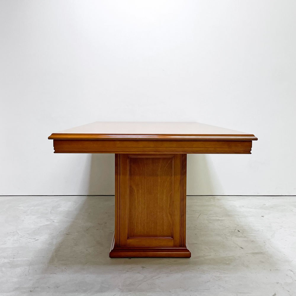 横浜ダニエル LDシリーズ A-322 A-320 ダイニングテーブル 組み立て式 2キャビネット W180cm 樺桜材 元町家具 クラシカルデザイン ●