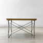 ハーマンミラー Herman Miller LTRT ワイヤーベース ローテーブル メラミントップ バーチ材 C&R イームズ ブラック お膳 W39.5cm ミッドセンチュリー ●