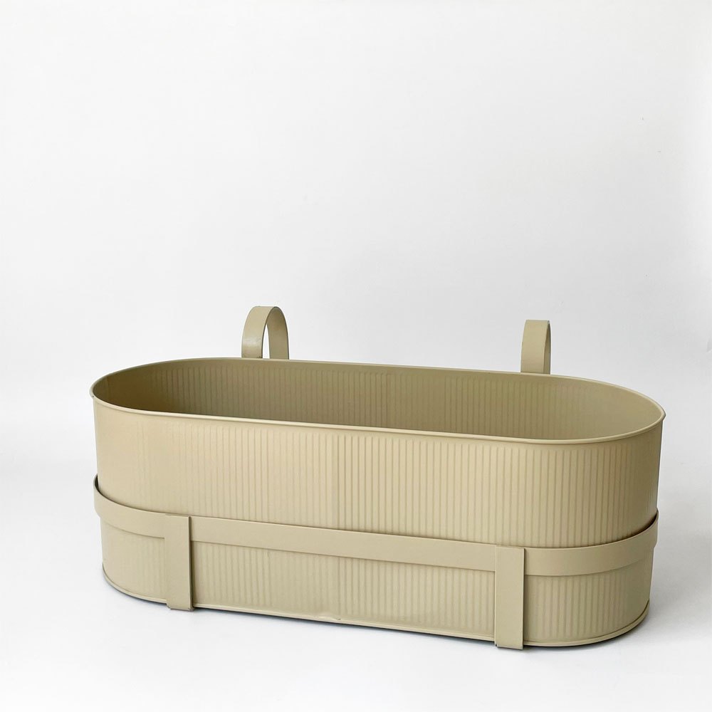 ファームリビング ferm LIVING バウ BAU バルコニーボックス Balcony Box カシミヤ スチールフフレーム 底穴 参考価格￥17.600- ★