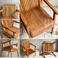 ダブルティー WTW アペルト チェア APERTO CHAIR NT アームチェア ラウンジチェア 1Pソファ レザー ブラウン 西海岸 ウエストコースト ♪