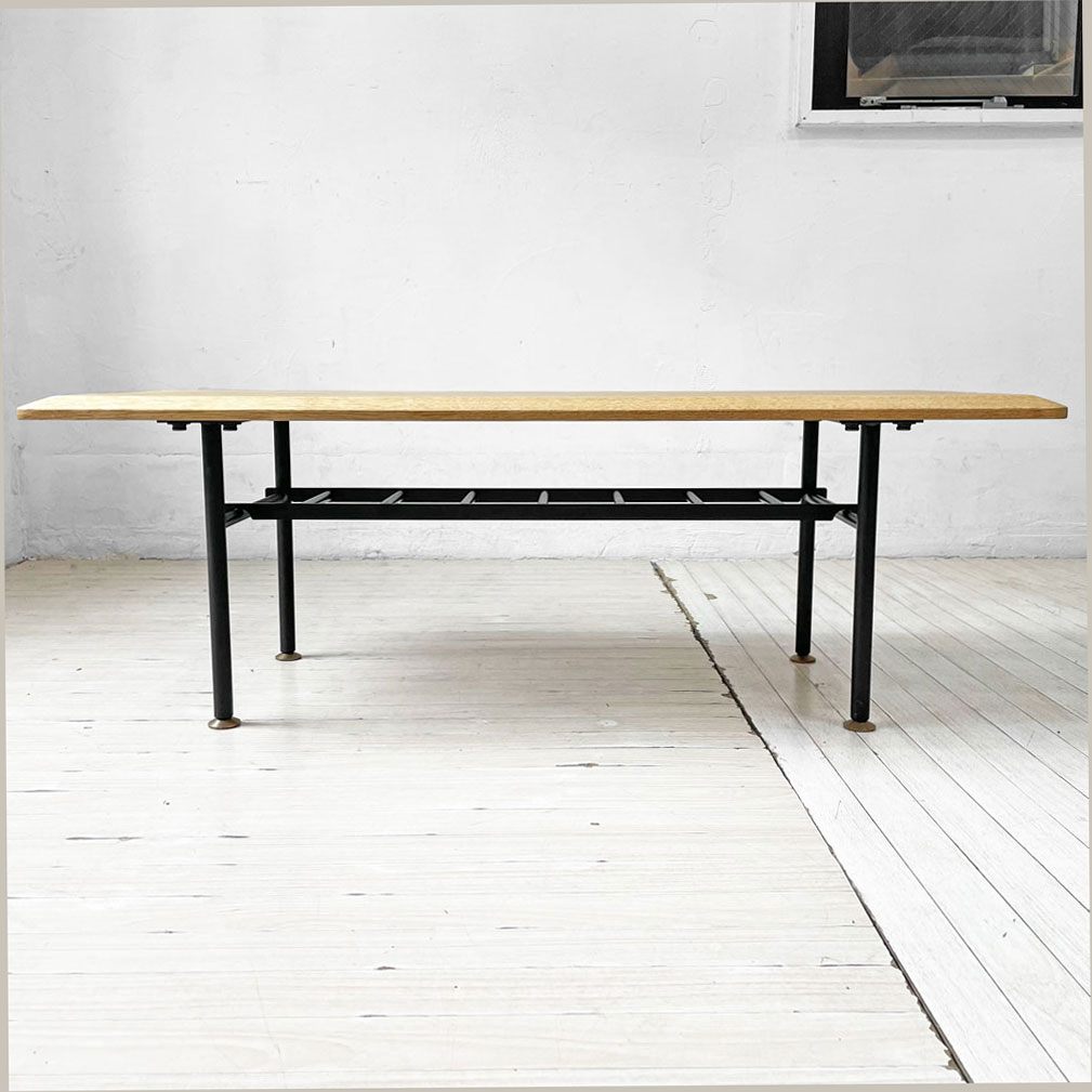 モモナチュラル Momo natural ヴェント VENT EDGE TOP/Low BS LEG 40 ローテーブル Low table センターテーブル オーク無垢材 定価 \47,000- ★