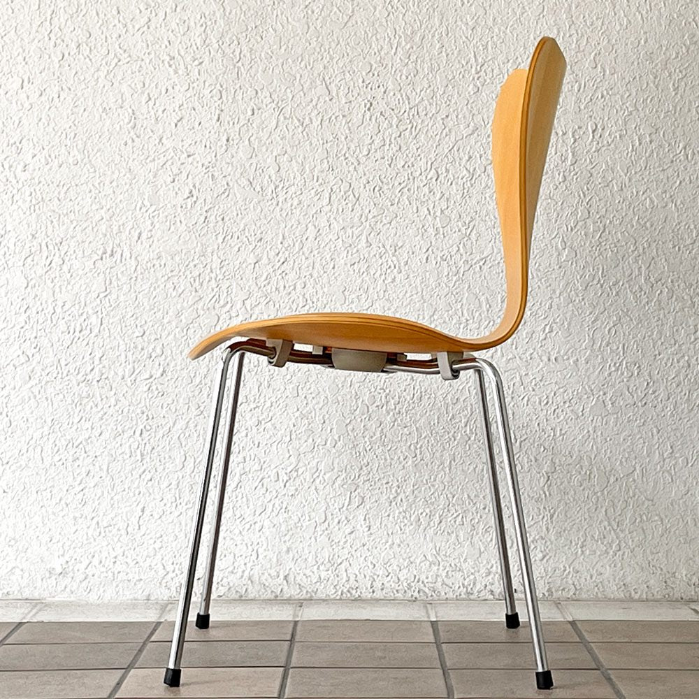 フリッツハンセン Fritz Hansen セブンチェア Seven Chair アルネヤコブセン Arne Jacobsen ナチュラル ビーチ材 北欧家具 B ◇