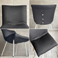 リーンロゼ ligneroset ロゼカラン ROSET Calin steel leg ダイニングチェア  ブラック×ホワイト キルティング スチールレッグ パスカル ムールグ フランス C ♪