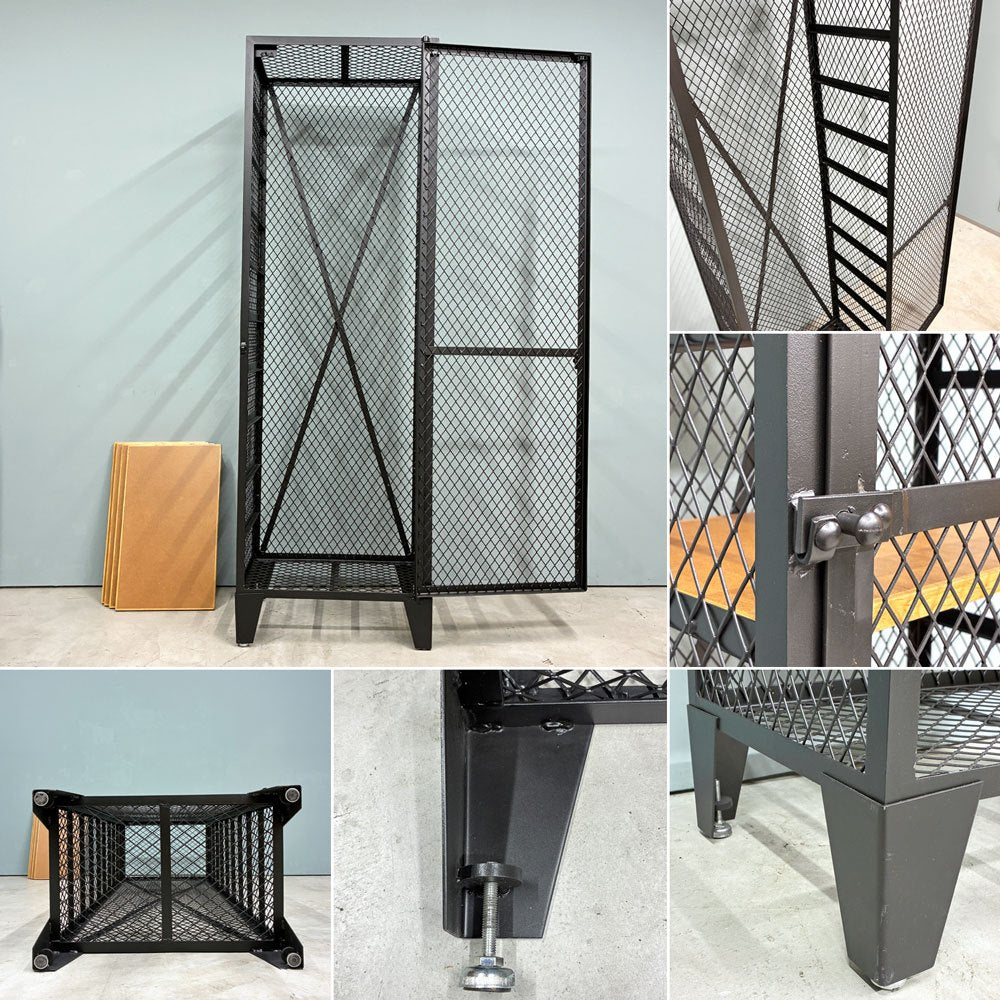 クラッシュゲート CRASH GATE ノットアンティークス CAGO カーゴ ロッカーキャビネット W57cm メッシュキャビネット 関家具 インダストリアル ◎