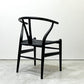 カールハンセン＆サン Carl Hansen & Son CH24 Yチェア 日本仕様サイズ ブラックラッカー×ブラックペーパーコード ハンス・J・ウェグナー ビーチ材 B ●