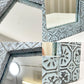 エイチピーデコ H.P.DECO アッシュペーフランス H.P.FRANCE NYミラー Newyork Mirror ウォールミラー アメリカンビンテージマテリアル シャビーシック ●