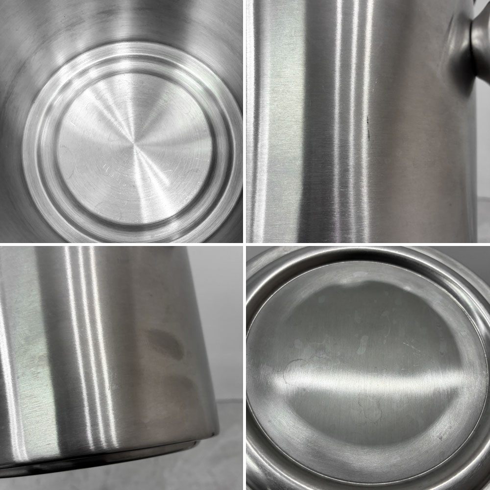 アレッシィ ALESSI ワインクーラースタンド 5059 エットーレソットサス + ステンレス ワインクーラー セット モダン イタリア 定価￥113,190～ ●