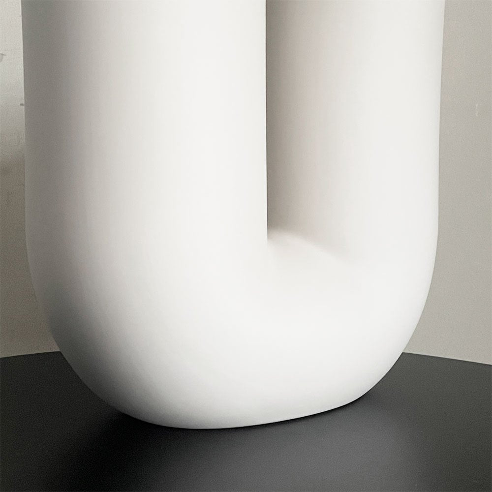 ムート Muuto キンクベース KINK VASE フラワーベース 花瓶 サンド 北欧 デンマーク アーネストスタジオ 箱付き 美品 ■