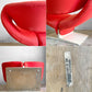 アーティフォート Artifort リボンチェア Ribbon Chair ビンテージ ラウンジチェア ピエール・ポラン Pierre Paulin 名作 希少ウッドベース ミッドセンチュリー ■