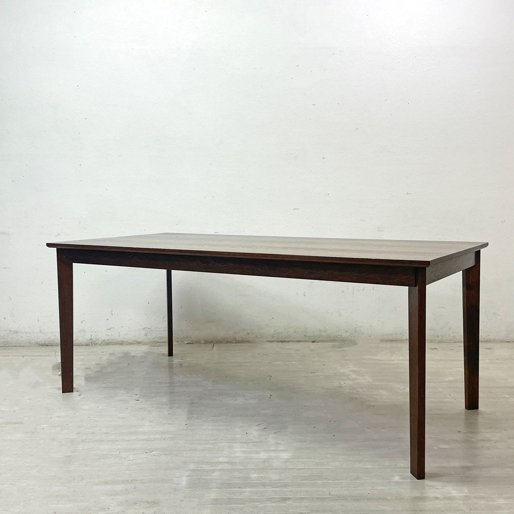 スタンダードトレード STANDARD TRADE DNT-03C ダイニングテーブル オーク材 ダークブラウン W180cm ●