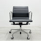 ハーマンミラー Herman Miller イームズアルミナムグループチェア マネージメントチェア アルミバフベース ガス圧昇降仕様 5本脚キャスタータイプ 本革 イームズ B 〓