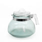 オールドパイレックス OLD PYREX コーニング社 Corning フレームウェア FLAMEWARE 7152 ティーケトル teakettle 10cup ティーポット ガラス  1930年～1940年代 希少初期型 ●