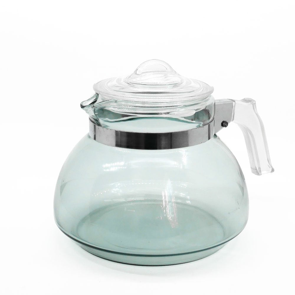 オールドパイレックス OLD PYREX コーニング社 Corning フレームウェア FLAMEWARE 7152 ティーケトル teakettle 10cup ティーポット ガラス  1930年～1940年代 希少初期型 ●