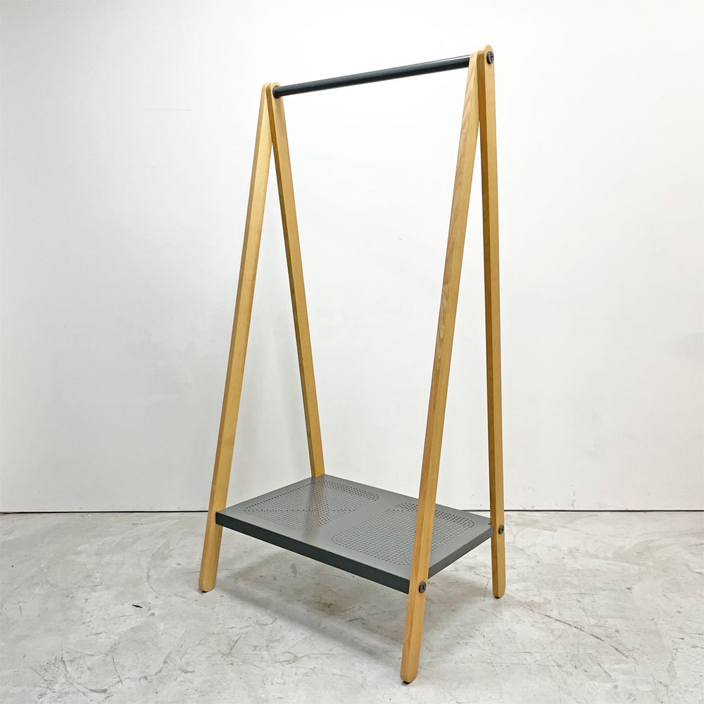 ノーマンコペンハーゲン Normann COPENHAGEN トーイ TOJ コートハンガー アッシュ材 グレー 折り畳み式 ●
