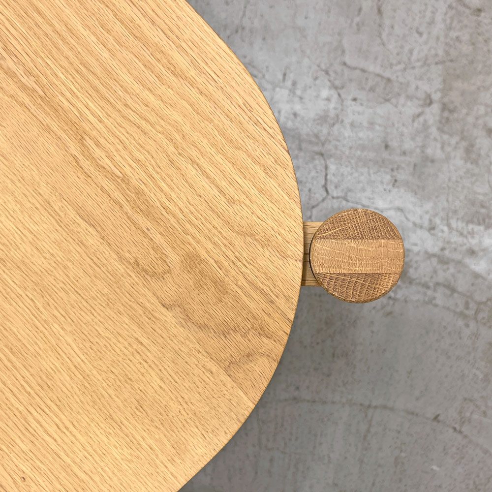 カリモクニュースタンダード Karimoku キャストール ダイニングテーブル CASTOR TABLE 150 国産ナラ材 ピュアオークカラー 定価145,200円 〓